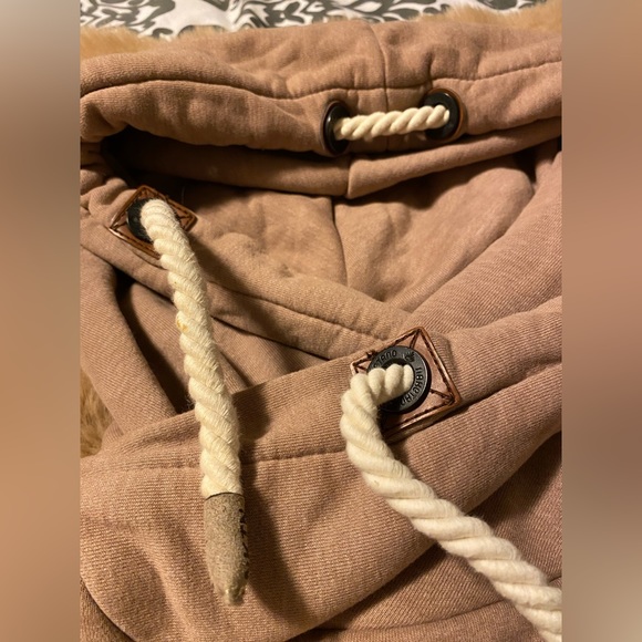 Naketano Women’s Darth Melange Long Sleeve Hoodie Size Small - Picture 10 of 14